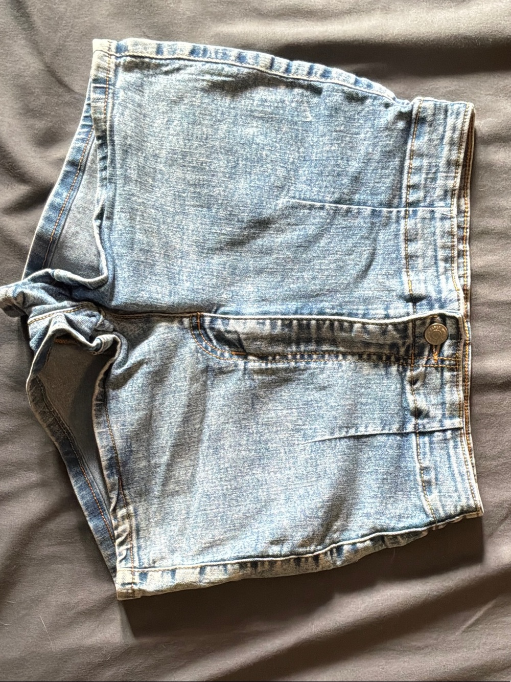 wild fable Light Blue High Waist Women's Denim Shorts